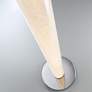 Thumbnail3 of Lite Source Quilla 63 3/4" Chrome and Glass LED Touch Floor Lamp more views