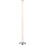Lite Source Quilla Chrome and Frost Acrylic LED Touch Floor Lamp