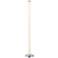 Lite Source Quilla Chrome and Frost Acrylic LED Touch Floor Lamp