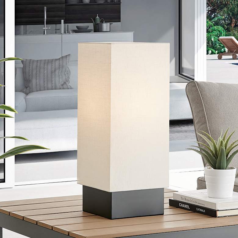 Image 1 Lite Source Quinlan 23" Battery Powered LED Cordless Outdoor Lamp