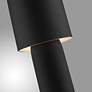 Lite Source Quito 15" High Modern Matte Black Cordless Table Lamp