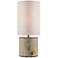 Lite Source Quoba 15 1/4"H Rustic LED Cordless Table Lamp