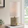 1_Lite Source Quoba 15 1/4"H Rustic LED Cordless Table Lamp