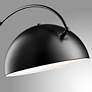 3_Lite Source Raelynn Black Arc Floor Lamp more views
