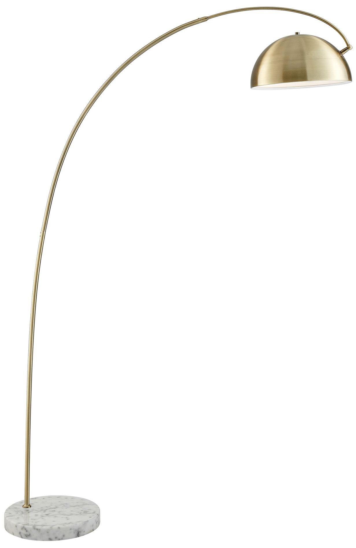 Image 2 Lite Source Raelynn Gold Arch Floor Lamp