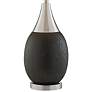 Lite Source Ramona 28" Walnut Wood Grain Vase Table Lamp