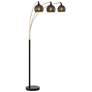 Lite Source Rayssa Arc Lamps Brushed
