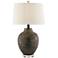 Lite Source Rayvon 28" Dark Brown Jug Table Lamp