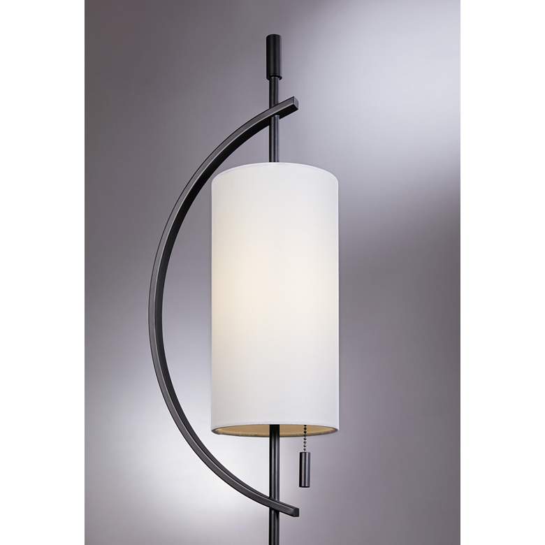 Image 3 Lite Source Renessa 31 1/2 inch Black and White Modern Table Lamp more views