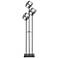 Lite Source Roberson Black 3-Light Floor Lamp