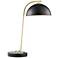 Lite Source Roden 22 1/4" Black and Antique Brass USB Desk Lamp