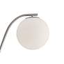 3_Lite Source Roden 61 1/2" Brushed Nickel and Frost Glass Floor Lamp more views