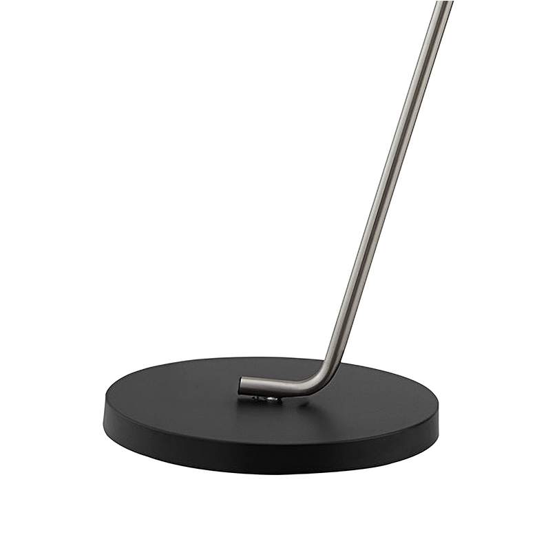 Image 4 Lite Source Roden 61 1/2" Brushed Nickel and Frost Glass Floor Lamp more views