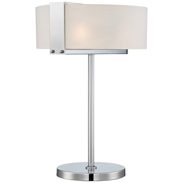 Image 1 Lite Source Rogina Polished Steel Metal Table Lamp