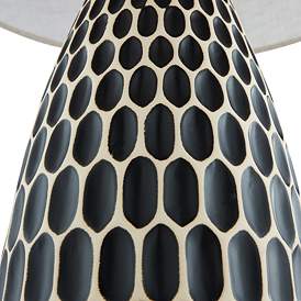 Image5 of Lite Source Rupali Black Ceramic Table Lamp more views
