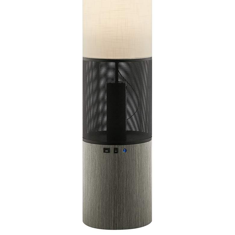 Image 4 Lite Source Sahirah 58 1/4" LED USB Floor Lamp with Wireless Speaker more views