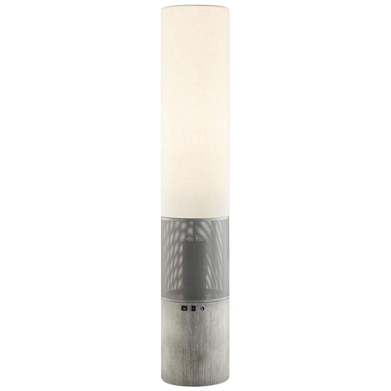 Image 1 Lite Source Sahirah 58 1/4" Modern Floor Lamp with WiFi Speaker