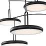3_Lite Source Sailee 90" High Black 5-Light LED Modern Arc Floor Lamp more views