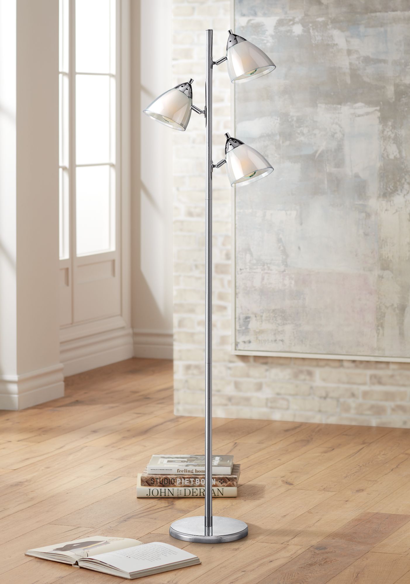 mainstays track tree lamp