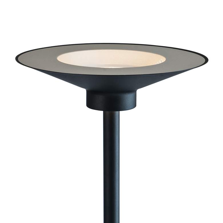 Image 3 Lite Source Sappho 72" Black Finish LED Torchiere Lamp with Down Light more views