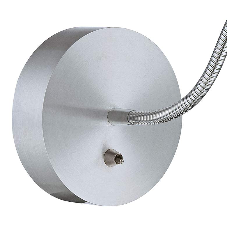 Image 3 Lite Source Saskia Adjustable Gooseneck Arm Direct Wire LED Wall Lamp more views
