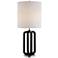 Lite Source Shirley Black Wood Table Lamp
