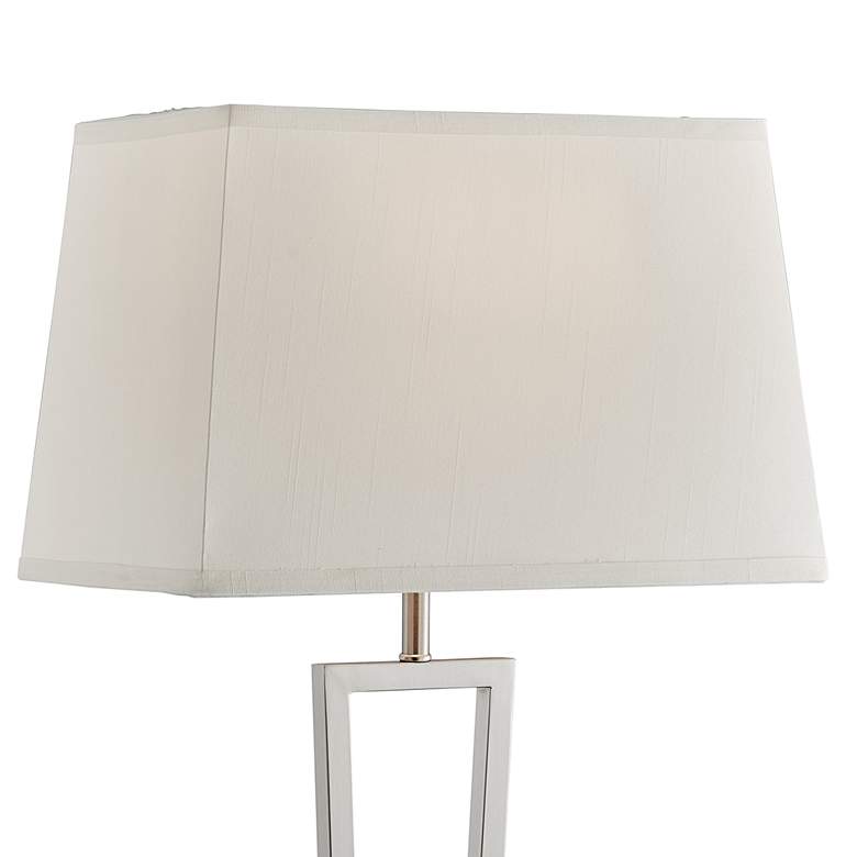 Image 3 Lite Source Sonnagh 29" Brushed Nickel USB Table Lamps Set of 2 more views