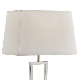 Image3 of Lite Source Sonnagh Brushed Nickel USB Table Lamps Set of 2 more views