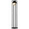 Lite Source Sophiline Matte Black Metal Floor Lamp