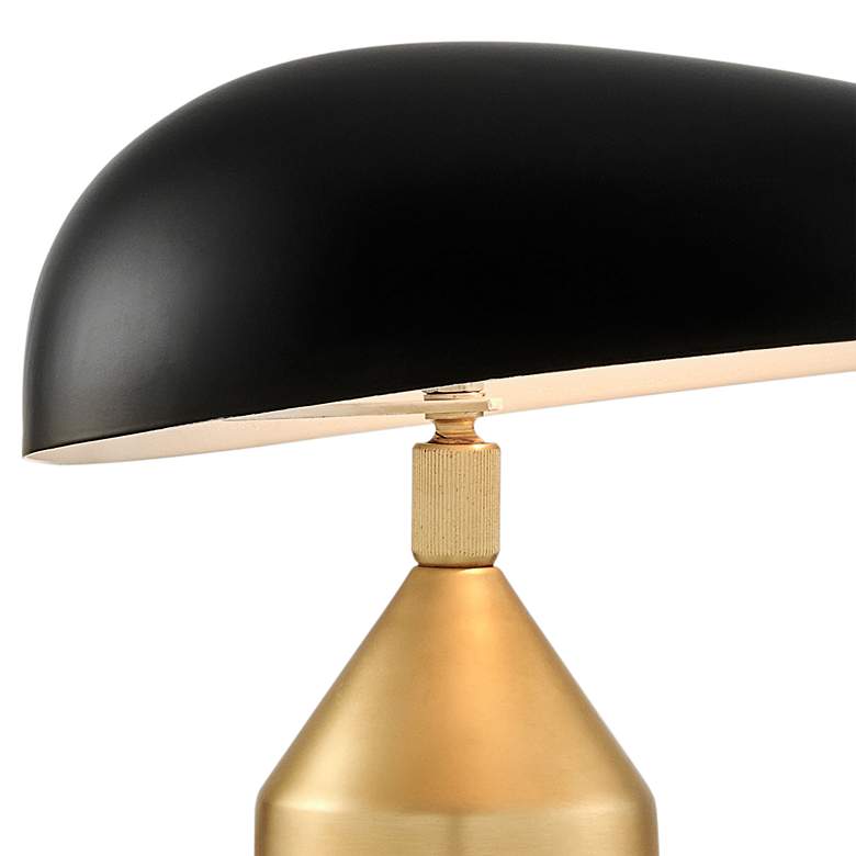 Image 3 Lite Source Stanton 13 3/4" High Antique Brass Accent Table Lamp more views