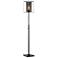 Lite Source Stein 66 1/2" Black Finish Modern Industrial Floor Lamp