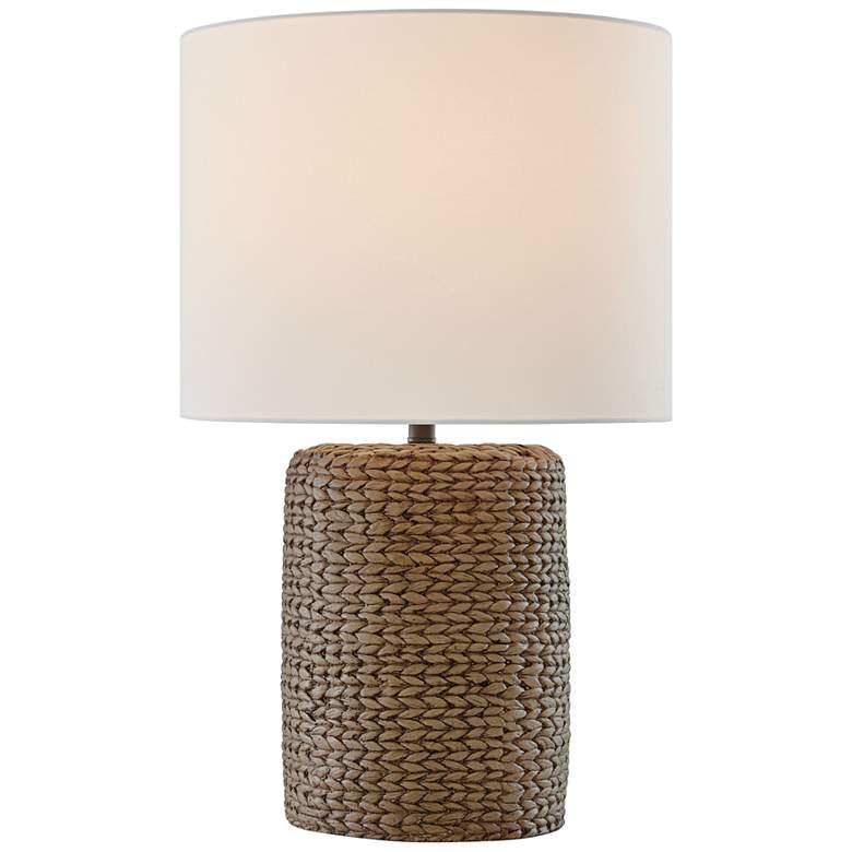 Image 2 Lite Source Sujay Brown Concrete LED Outdoor Table Lamp