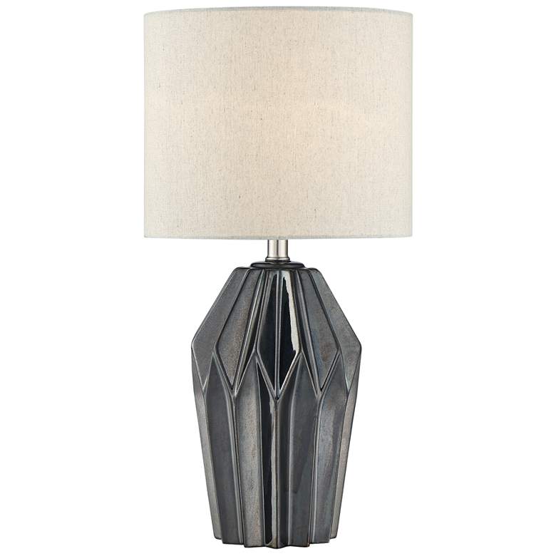 Image 1 Lite Source Surrey Painted Bronze Ceramic Accent Table Lamp