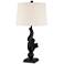 Lite Source Svolta Black Table Lamp