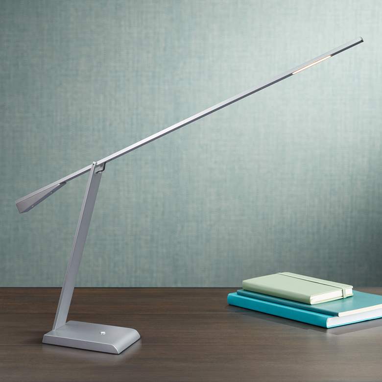 Image 1 Lite Source Tanix Aluminum Balance Arm LED Desk Lamp