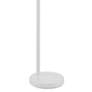 Lite Source Tanko 82" White and Brass 3-Light Arc Floor Lamp