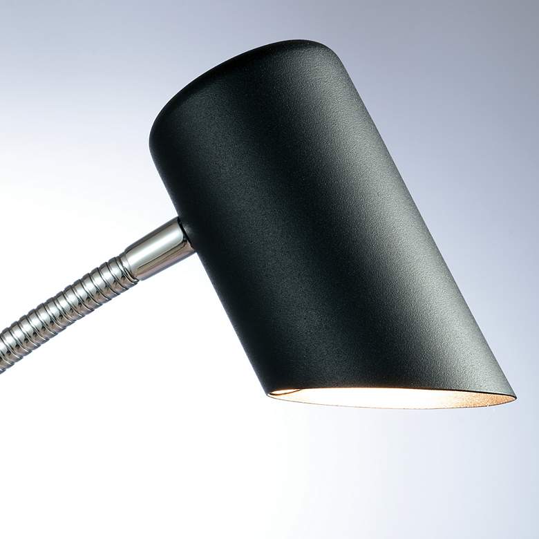 Image 3 Lite Source Thea 51 1/4" High Black Finish Modern Floor Lamp more views
