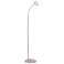 Lite Source Thea 51 1/4" High Silver Finish Modern Floor Lamp