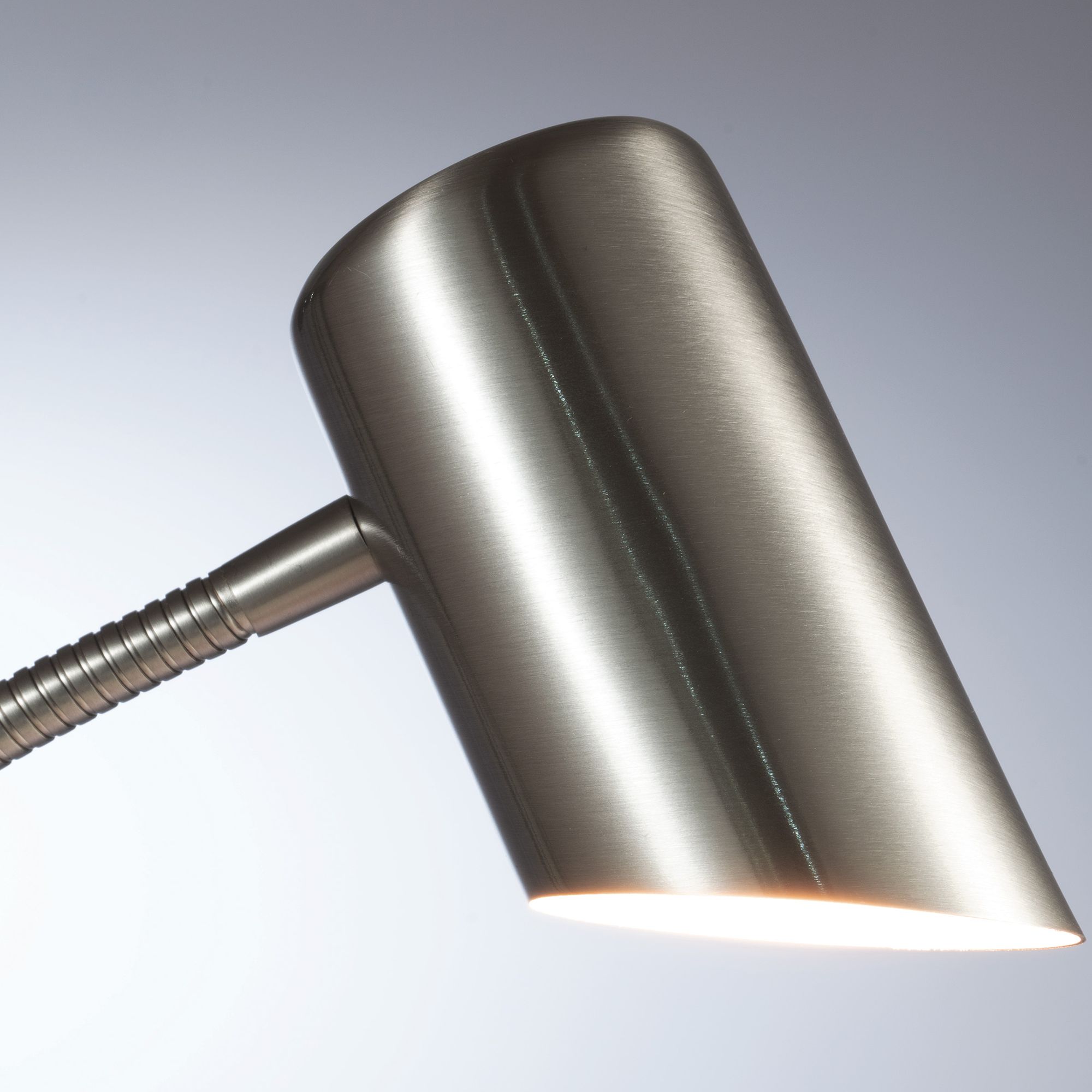 Image 3 Lite Source Thea 51 1/4" High Silver Finish Modern Floor Lamp more views