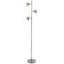 Lite Source Tiara 63 1/4" Antique Brass LED 3-Light Tree Floor Lamp