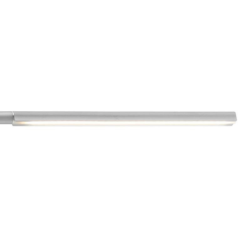 Image 3 Lite Source Tilla 23 1/4 inch High Silver Adjustable Arm LED Desk Lamp more views
