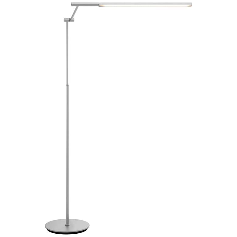 Image 2 Lite Source Tilla Adjustable Height Modern Silver LED Floor Lamp