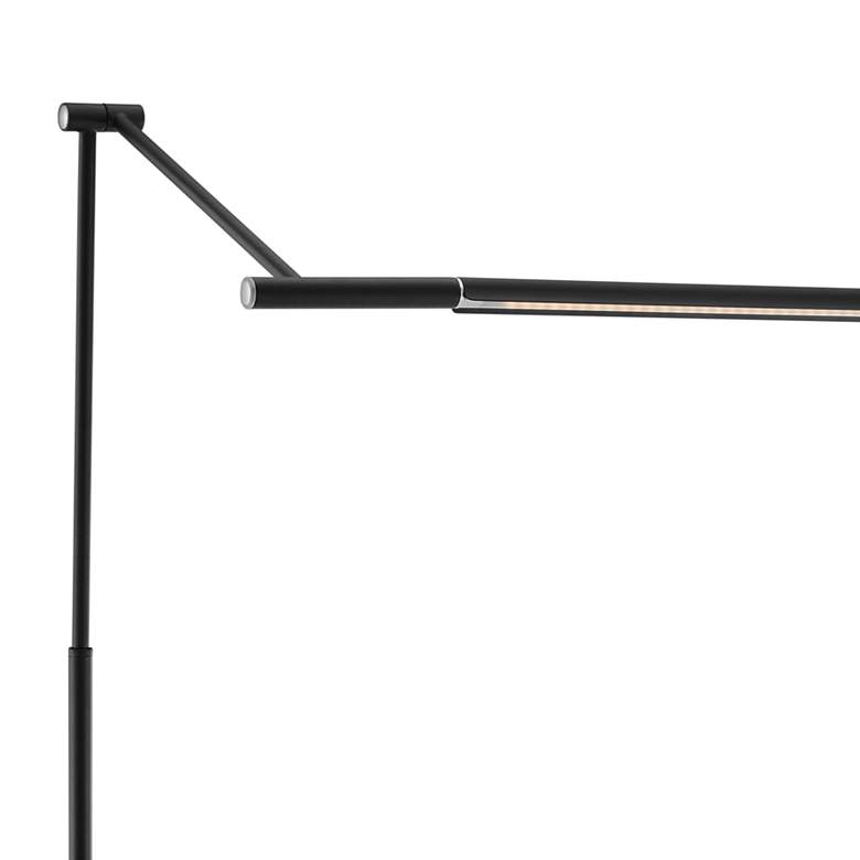 Image 5 Lite Source Tilla Black Metal Adjustable Floor Lamp with LED Touch Control more views