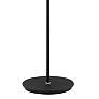 Lite Source Tilla Black Metal Adjustable LED Floor Lamp with Touch Control