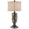 Lite Source Tomas 31" High Silver Bronze Textured Table Lamp