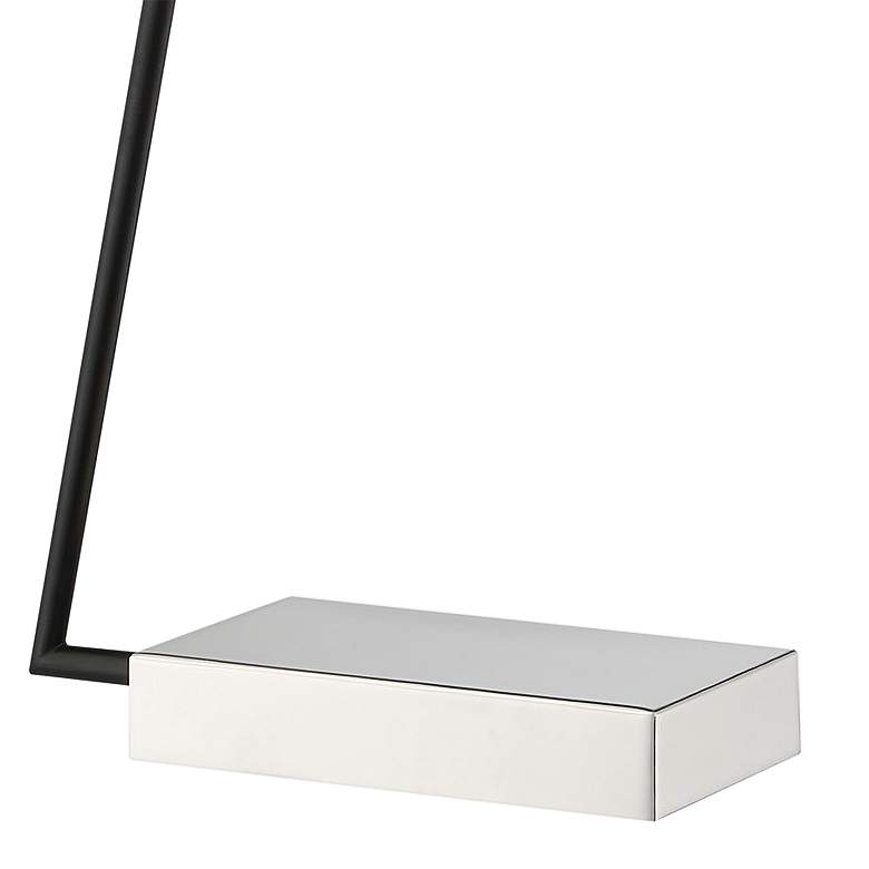 Image 4 Lite Source Tomlin 28 1/4" Modern Chrome and Clear Glass Table Lamp more views
