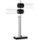 Lite Source Tomlin 28" Modern Chrome Clear Glass 2-Light Table Lamp