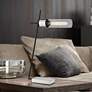 Lite Source Tomlin Chrome and Clear Glass Table Lamp