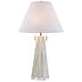 2_Lite Source Touca 29" High Faux Gray Marble Table Lamp