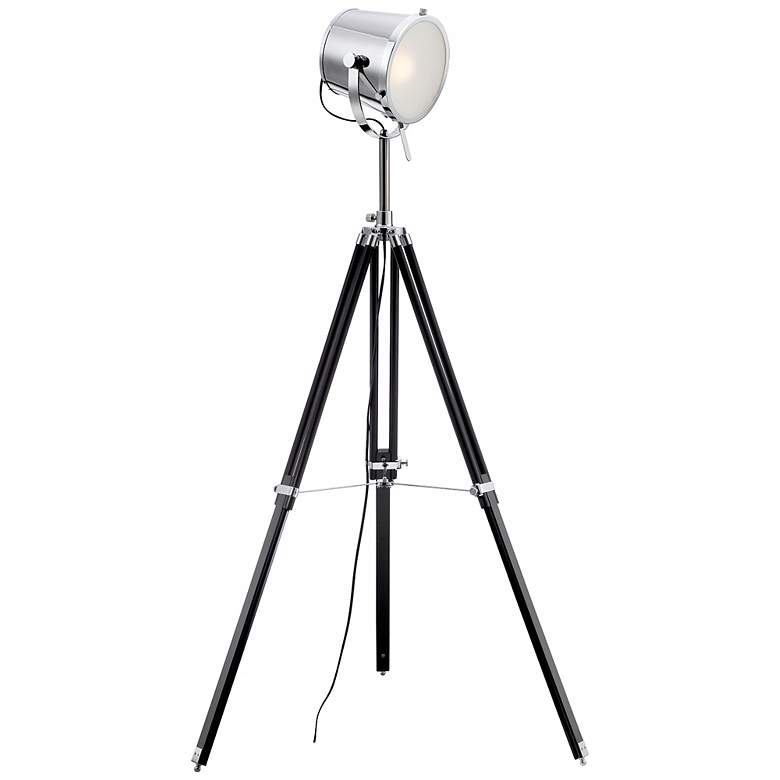 Image 1 Lite Source Trey Tripod Director's Floor Lamp